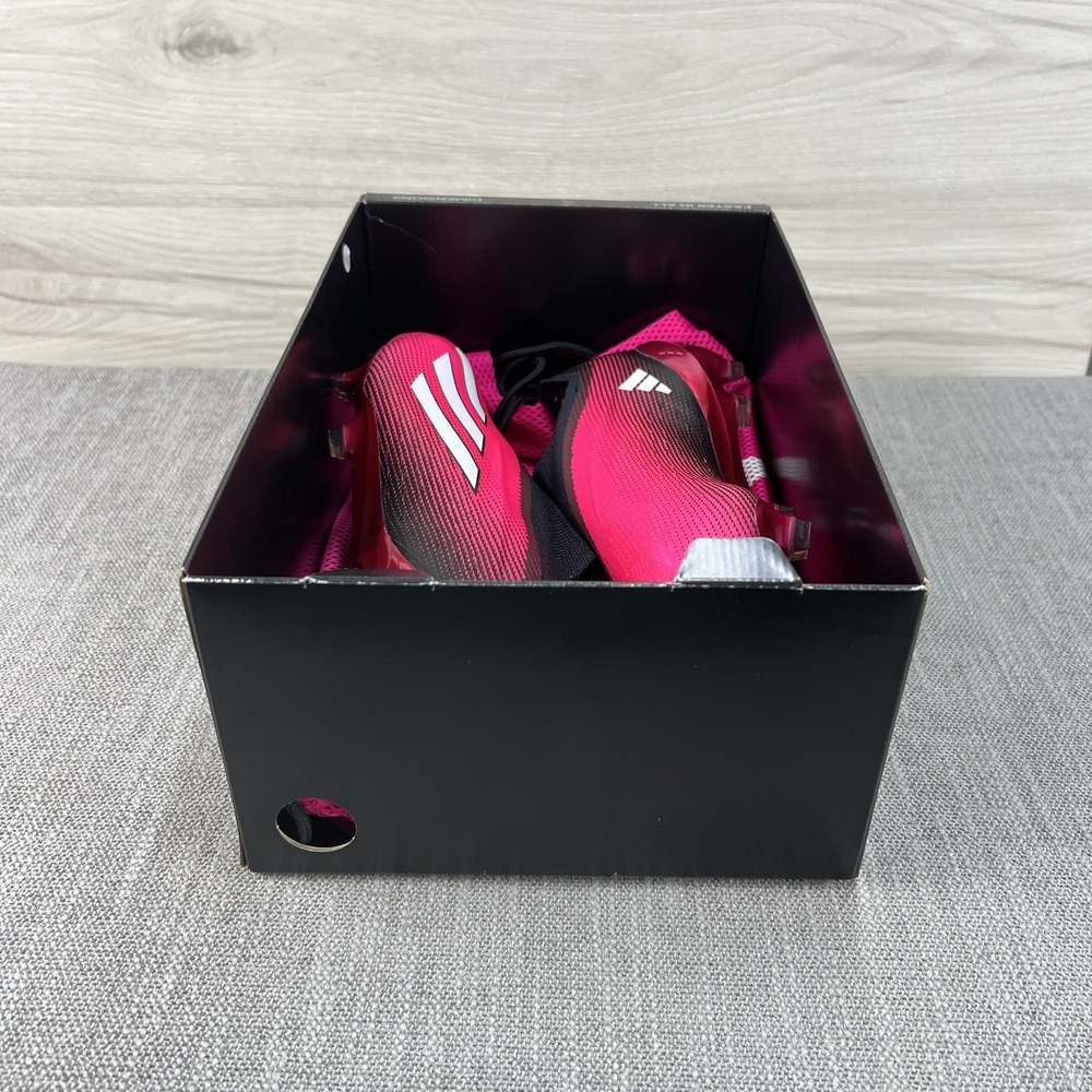 Adidas X Speedportal + FG Black Pink Soccer Cleats GZ5126 Men's 6 / Women's 7 - Picture 12 of 13